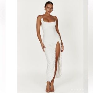 Meshki White Maxi Dress